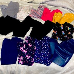 *Large Lot* of Girls Legging 13 Pieces